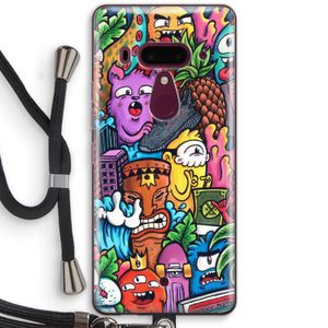 Vexx Mixtape: HTC U12+ Transparant Hoesje met koord