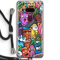 Vexx Mixtape: HTC U12+ Transparant Hoesje met koord