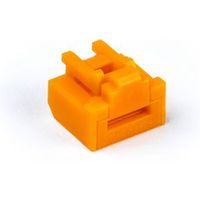 Smartkeeper NL03PKOR poortblokker Poortblokker + sleutel RJ-45 Oranje 10 stuk(s)