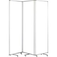 magnetoplan 1105351 Ruimteverdeler Transparant Polycarbonaat, Aluminium