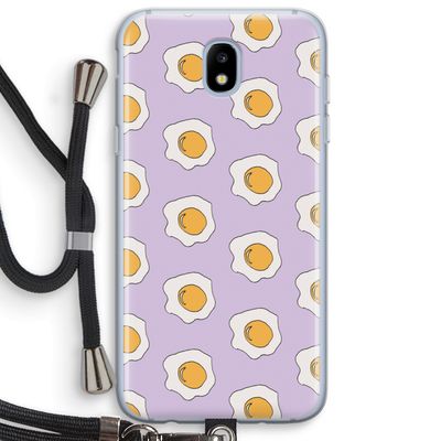 Bacon to my eggs #1: Samsung Galaxy J5 (2017) Transparant Hoesje met koord