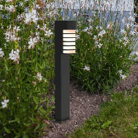 Staande lamp mat zwart &apos;Fulton&apos; led lamp 40W 75 cm - thumbnail