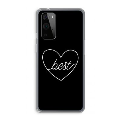 Best heart black: OnePlus 9 Pro Transparant Hoesje