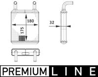 Kachelradiateur, interieurverwarming AH132000P