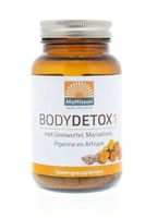 Mattisson Body Detox 1 met o.a. geelwortel (60 caps)