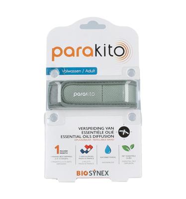 Anti mug armband volwassenen kaki
