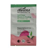 Soft care mask & peeling met biologisch witte thee Soft care mask & peeling met biologisch witte thee