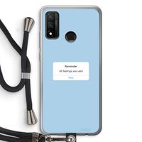 Reminder: Huawei P Smart (2020) Transparant Hoesje met koord