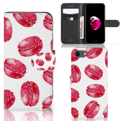 iPhone 7 | 8 | SE (2020) | SE (2022) | Book Cover | Pink Macarons