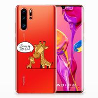 Huawei P30 Pro Telefoonhoesje met Naam Giraffe