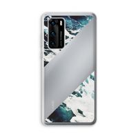 Golven: Huawei P40 Transparant Hoesje