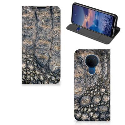 Nokia 5.4 | Hoesje maken | Krokodillenprint