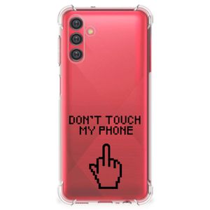 Samsung Galaxy A13 5G | A04s Anti Shock Case Finger Don't Touch My Phone