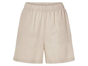 esmara Linnen dames short (Beige, 42)