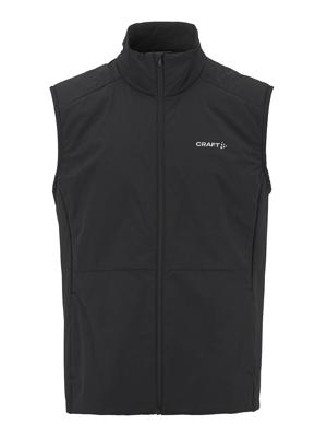 Craft ADV Essence Warm 2 hardloopvest mouwloos zwart heren