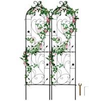 VEVOR Set van 2 Trellis Klimhulp Planten Trellis 38x152cm