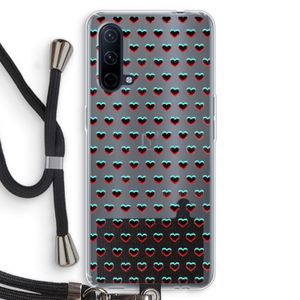 Hartjes: OnePlus Nord CE 5G Transparant Hoesje met koord
