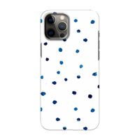 Blauwe stippen: Volledig geprint iPhone 12 Pro Max Hoesje