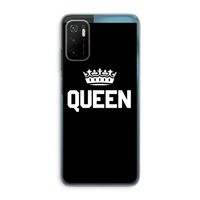 Queen zwart: Xiaomi Poco M3 Pro 5G Transparant Hoesje
