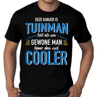 Grote maten Deze kanjer is Tuinman cadeau t-shirt zwart voor heren - thumbnail