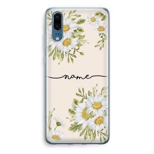 Daisies: Huawei P20 Transparant Hoesje
