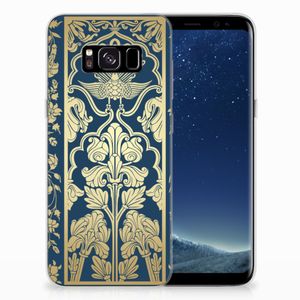 Samsung Galaxy S8 TPU Case Beige Flowers