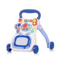 Chipolino Funny Game Loopwagen met Piano, Telefoon & Tekenbord Blauw