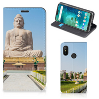 Xiaomi Mi A2 Lite Book Cover Boeddha - thumbnail