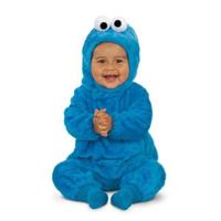 Kostuums voor Baby's My Other Me Cookie Monster Maat 0-6 Maanden