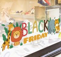 Raamstickers met dieren voor black friday