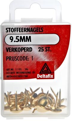 Stoffeernagels 9,5mm verk 25st - Deltafix