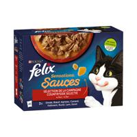 Felix Sensations - Countryside Selectie In Saus (Vlees) - 12 x 85g - thumbnail