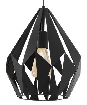 Eglo Zwarte hanglampCarlton 1 - 43638
