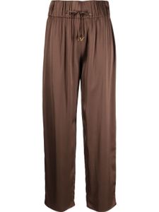 AERON pantalon Aurella à lien de resserrage - Marron