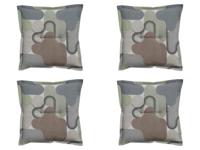 Zit universeel ca. 50x50 cm Grafi sage (4 stuks) Madison - Madison