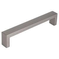 Starx meubelgreep rechthoekig Gunmetal - 12 x 12 x 160 mm