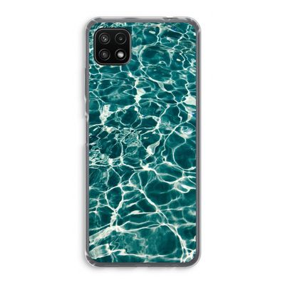 Weerkaatsing water: Samsung Galaxy A22 5G Transparant Hoesje