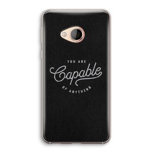 Capable: HTC U Play Transparant Hoesje