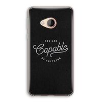 Capable: HTC U Play Transparant Hoesje