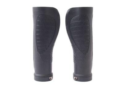Handvatset Ergonomisch GP03L 2-componenten Zwart 128/128mm met lockring