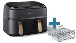 Philips 3000 series NA352/04 Airfryer met twee manden uit de 3000-serie