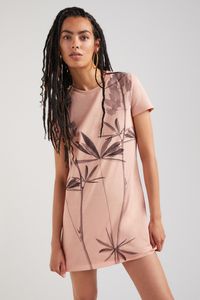 Jurk met planten M. Christian Lacroix