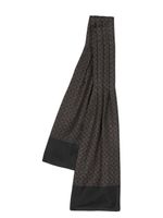 Hermès Pre-Owned foulard Ascot en soie (années 1990) - Noir