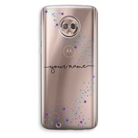 Sterren: Motorola Moto G6 Transparant Hoesje