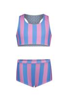 B.Nosy zomer reversibel bikini meisjes - blauw/paars - Winona