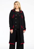Yoek Jacket Zwart/Rood | Zwart | Maat 54/56