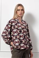 Studio Anneloes Josine Retro Top 13211 T-shirt Lange Mouw 9997 Multi Color