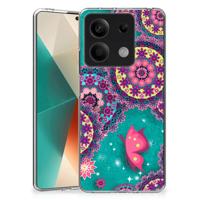 Xiaomi Redmi Note 13 5G | Hoesje maken | Cirkels en Vlinders