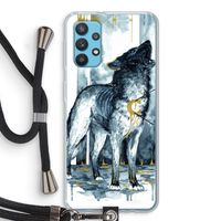 Bleeding Soul: Samsung Galaxy A32 4G Transparant Hoesje met koord