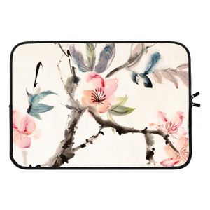 Japanse bloemen: Laptop sleeve 13 inch